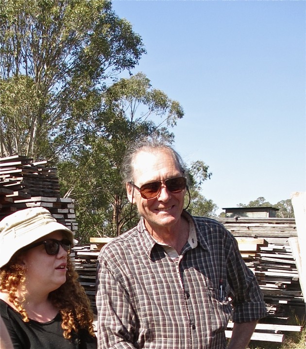 David Upfill Brown, teacher and furniture designer/maker with Melissa Allen chandelier maker.